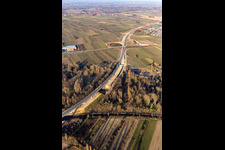 B10 construction site in the district Godramstein in Landau in der Pfalz in the state Rhineland-Palatinate, Germany