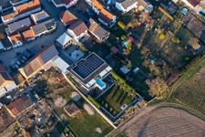 Villa with rooftop pool in the district Mechtersheim in Römerberg in the state Rhineland-Palatinate, Germany