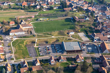 Ecole Primaire Mixte;:Carrefour in Seebach in the state Bas-Rhin, France