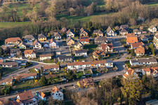 Rue le Palais in Scheibenhard in the state Bas-Rhin, France