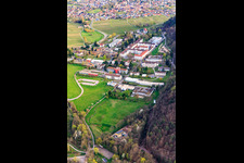 Pfalzklinik Landeck from Norden in Klingenmünster in the state Rhineland-Palatinate, Germany