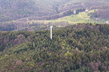 Transmission tower in the district Blankenborn in Bad Bergzabern in the state Rhineland-Palatinate, Germany