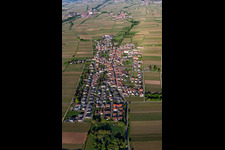 Roschbach in the state Rhineland-Palatinate, Germany seen from above