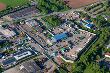 Landau recycling center in Landau in der Pfalz in the state Rhineland-Palatinate, Germany