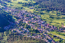 Birkenhördt in the state Rhineland-Palatinate, Germany from a drone