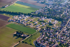 New development area K2 from the west in Kandel in the state Rhineland-Palatinate, Germany