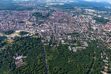 Weststadt, Südweststadt in the district Südweststadt in Karlsruhe in the state Baden-Wuerttemberg, Germany