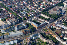 Baden State Theatre Karlsruhe in the district Südstadt in Karlsruhe in the state Baden-Wuerttemberg, Germany