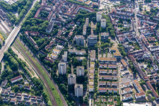 Pfaffstraße Margrave Abbey in the district Durlach in Karlsruhe in the state Baden-Wuerttemberg, Germany
