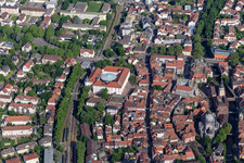 Castle Ettlingen in Ettlingen in the state Baden-Wuerttemberg, Germany