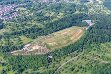 Waste disposal facility "Hintere Dollert" in Oberweier in the district Oberweier in Gaggenau in the state Baden-Wuerttemberg, Germany