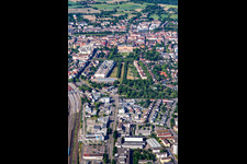 Residence Palace Rastatt in Rastatt in the state Baden-Wuerttemberg, Germany