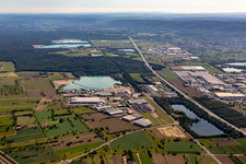 Lidl central warehouse Bietigheim in Bietigheim in the state Baden-Wuerttemberg, Germany