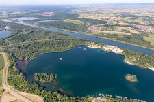 Gold Channel in Steinmauern in the state Baden-Wuerttemberg, Germany
