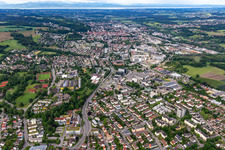 Humpis School Ravensburg District Media Center in the district Burach in Ravensburg in the state Baden-Wuerttemberg, Germany