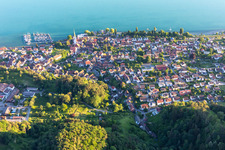 Sipplingen in the state Baden-Wuerttemberg, Germany from above
