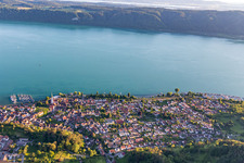 Sipplingen in the state Baden-Wuerttemberg, Germany out of the air