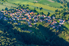 Aerial photograpy of District Hödingen in Überlingen in the state Baden-Wuerttemberg, Germany