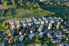 Anna-Zentgraf-Straße in the district Kogenbach in Überlingen in the state Baden-Wuerttemberg, Germany