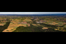 Southern Palatinate Panorama Klingbachtal in Rohrbach in the state Rhineland-Palatinate, Germany