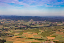 Southern Palatinate Panorama Horbachtal in Barbelroth in the state Rhineland-Palatinate, Germany