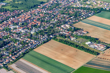 Landauer Street in Kandel in the state Rhineland-Palatinate, Germany