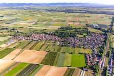 Winden in the state Rhineland-Palatinate, Germany from a drone