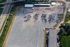 Car auction house Copart Deutschland GmbH in Pilsting in the state Bavaria, Germany