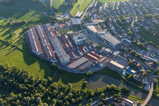 Aerial photograpy of Lindner Group in Arnstorf in the state Bavaria, Germany