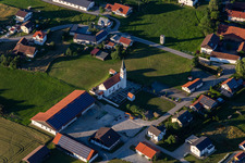 Filial Church of St. Stephen in Obergrafendorf in the district Obergrafendorf in Roßbach in the state Bavaria, Germany