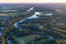 Isar floodplains at Ettling in the district Ettling in Wallersdorf in the state Bavaria, Germany