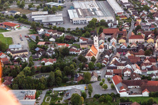 Parish Church of the Assumption of Mary in Pilsting in the state Bavaria, Germany