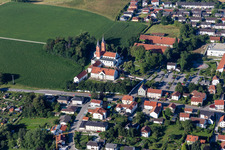 Pilgrimage Church of Maria Hilf in the district Thalham in Vilsbiburg in the state Bavaria, Germany