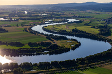 Danube loops in the district Oberzeitldorn in Kirchroth in the state Bavaria, Germany