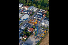 SCHWAB GmbH in the Liedolsheim industrial park SW in the district Liedolsheim in Dettenheim in the state Baden-Wuerttemberg, Germany