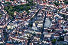 Civic Center in Bruchsal in the state Baden-Wuerttemberg, Germany