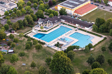Queichtalbad in Offenbach an der Queich in the state Rhineland-Palatinate, Germany