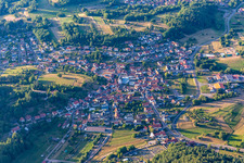 District Gossersweiler in Gossersweiler-Stein in the state Rhineland-Palatinate, Germany out of the air