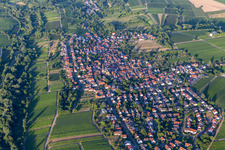 Drone image of District Arzheim in Landau in der Pfalz in the state Rhineland-Palatinate, Germany