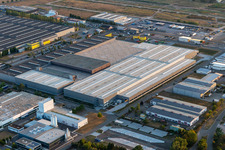 Mercedes-Benz Logistics Center in Interpark in Offenbach an der Queich in the state Rhineland-Palatinate, Germany