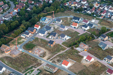 New development area K2, Flieder/Rosenweg in Kandel in the state Rhineland-Palatinate, Germany