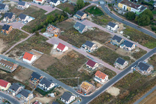 New development area K2, Holunderweg in Kandel in the state Rhineland-Palatinate, Germany