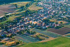 Freisbach in the state Rhineland-Palatinate, Germany seen from above