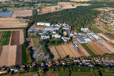 BASF Agricultural Center in Limburgerhof in the state Rhineland-Palatinate, Germany out of the air