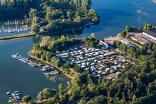 Reffenthal campsite in Speyer in the state Rhineland-Palatinate, Germany