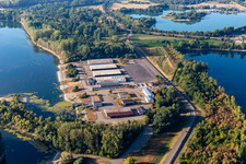 Reffenthal water training area in Speyer in the state Rhineland-Palatinate, Germany