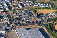 Industrial yard Speyer in the district Ludwigshof in Speyer in the state Rhineland-Palatinate, Germany
