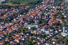 Town Hall Primary School Market Square in Kandel in the state Rhineland-Palatinate, Germany