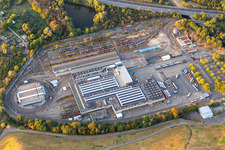 Depot West Verkehrsbetriebe Karlsruhe GmbH - Depot West in the district Knielingen in Karlsruhe in the state Baden-Wuerttemberg, Germany