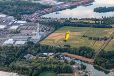 Port Maximiliansau in the district Maximiliansau in Wörth am Rhein in the state Rhineland-Palatinate, Germany